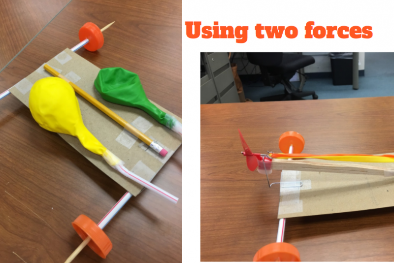 Middle School Science Balloon Powered Car PocketLab